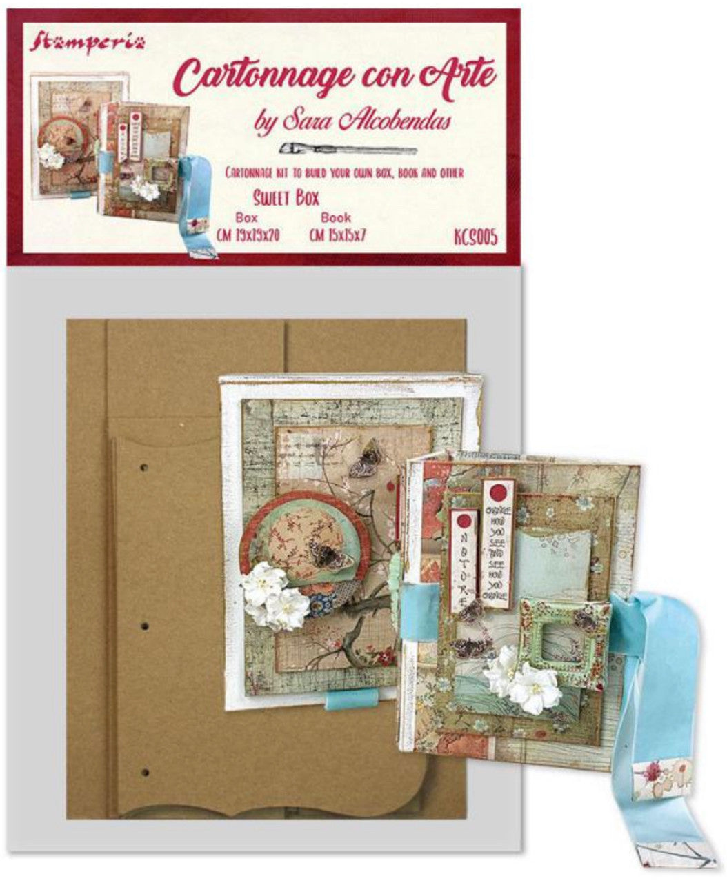 Stamperia Cartonnage Kit Snoepdoos